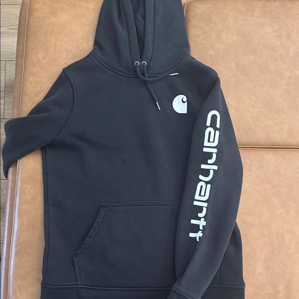 Carhartt Men's Black Hoodie Sweater